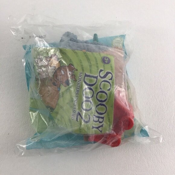 Scooby Doo Monsters Unleashed Burger King Toy Launching Minecart New Sealed 2003 - Picture 6 of 6